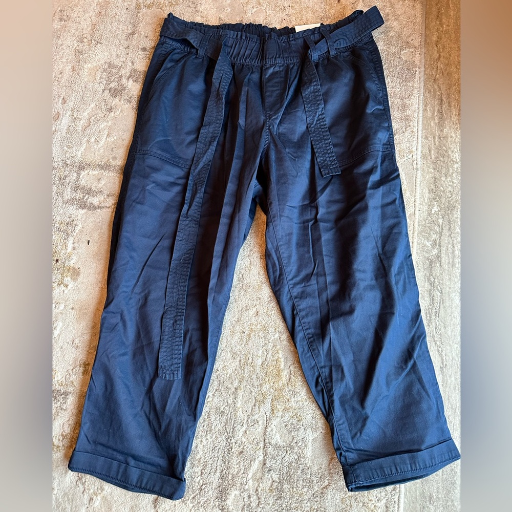 Navy blue Lane Bryant capris, size 14/16